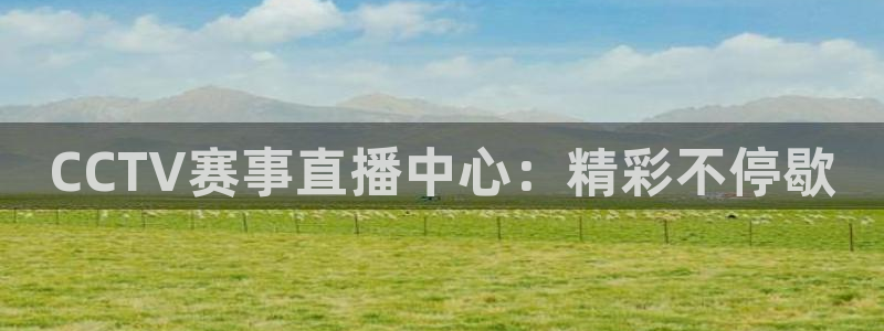 CCTV赛事直播中心：精彩不停歇